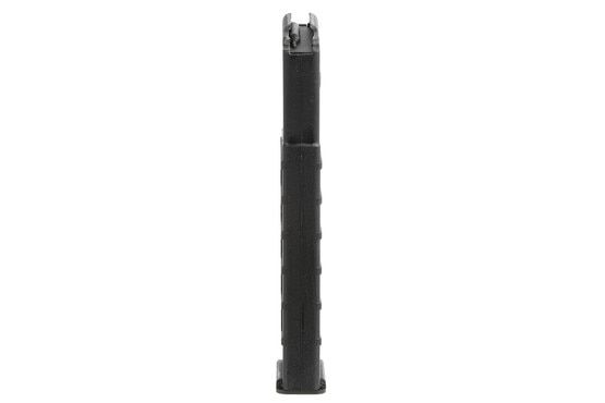 AR-15 magazine with extended 40-round capacity.
